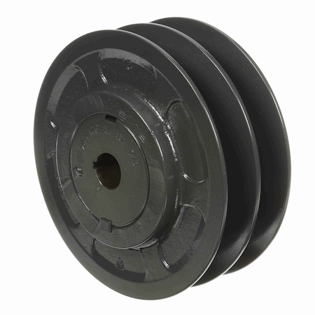 Browning 2 Groove Cast Iron Finish Bore Fhp Variable Pitch Sheave, 2VP68X7/8 2VP68X7/8